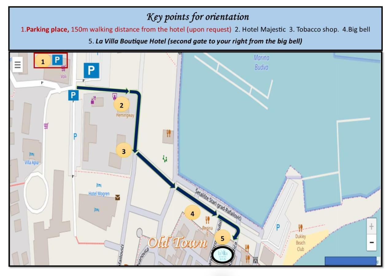 La Villa Boutique Hotel Budva Ngoại thất bức ảnh